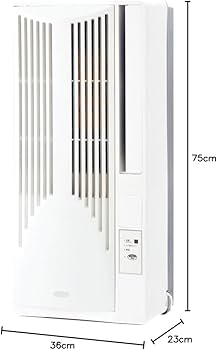 Amazon | コイズミ 窓用エアコン ルームエアコン 快眠モード有